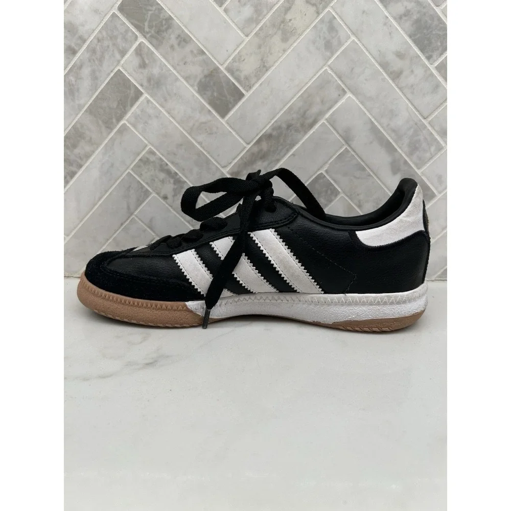 adidas Samba Kids Black White Gum Sneakers